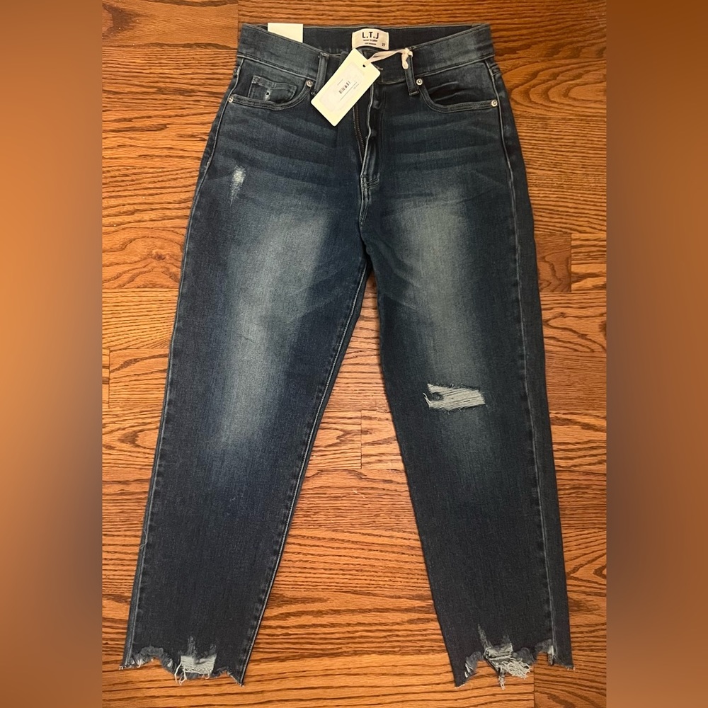 NWT Letters to Juliet jeans - size 27 (4) - distressed hem